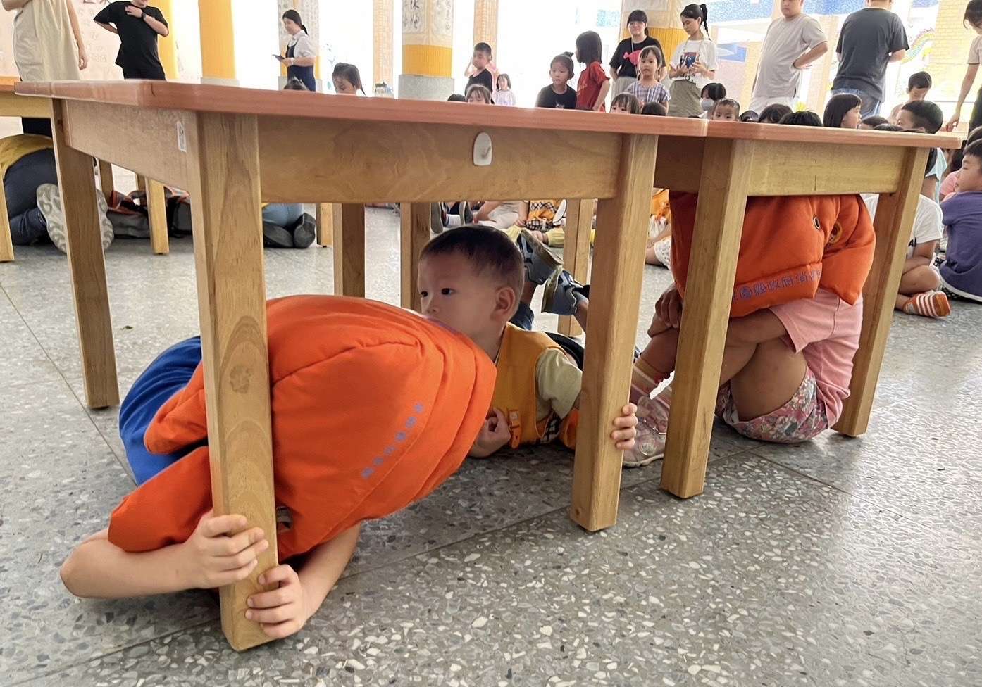 國家防災日特別活動 迴龍消防教導兒童防災技能 S 277479507