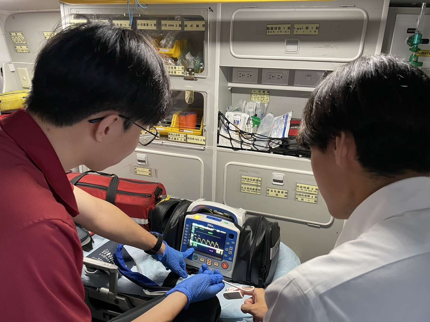 桃園消防救護實力佳 日本千葉科學大學來台取經 S 46399520 0