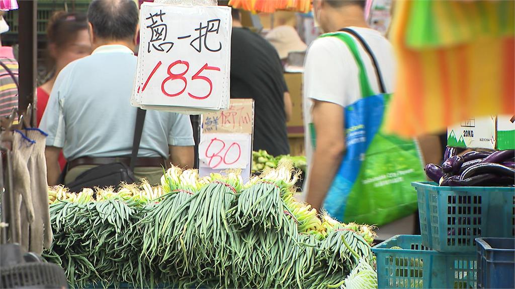全台大雨狂炸 葉菜類價格漲翻天