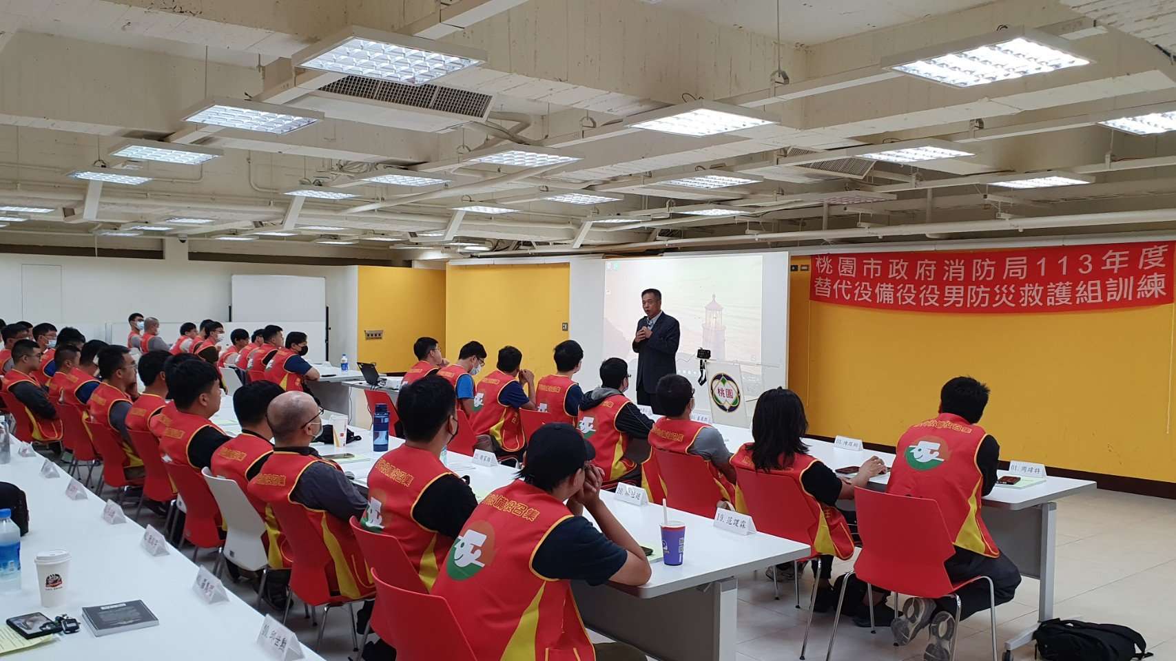 桃園消防局強化救災備援能量 首辦替代役備役防災救護訓練召訓 image 4553042703999458543 0