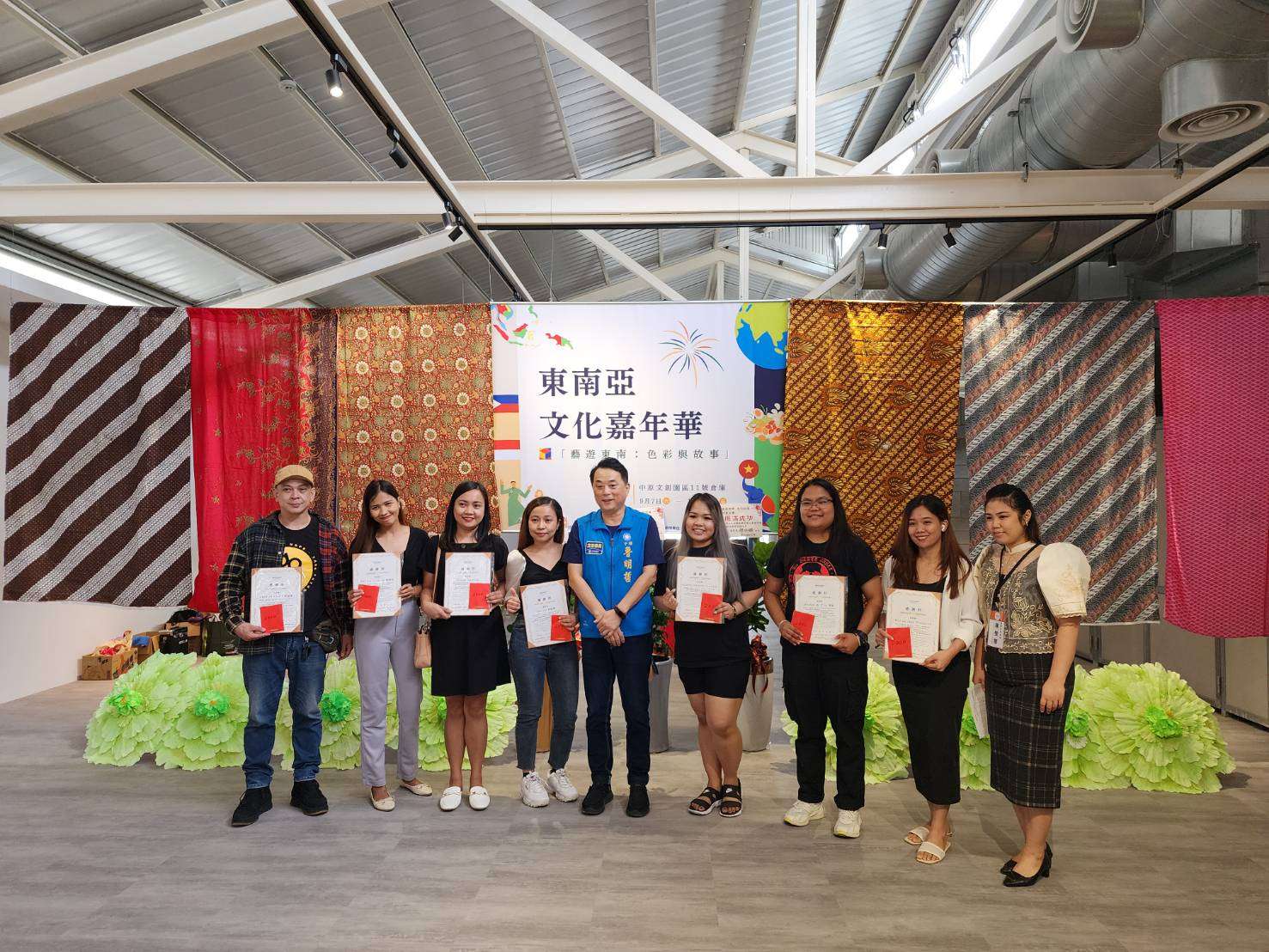 「藝遊東南:色彩與故事」桃園登場 新住民用作品傳達對家鄉的懷念