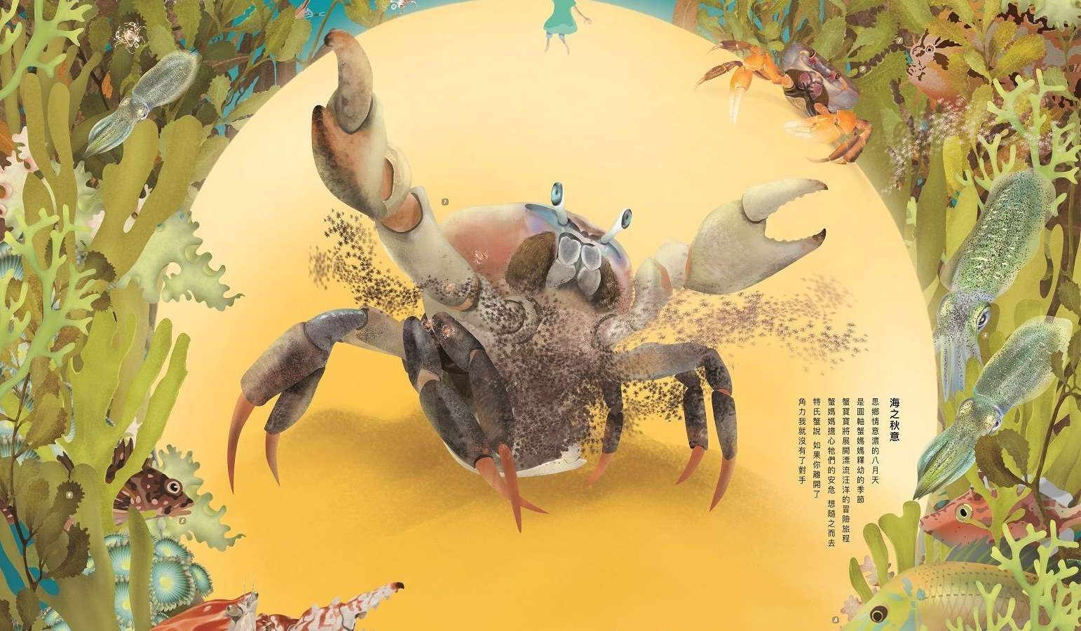 海保署2025月曆開放預購 精美插畫勾勒出海洋的神秘與多樣性