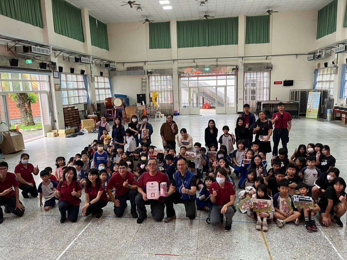 桃消山腳分隊前進校園宣導 防火教育向下紮根 1039403 0