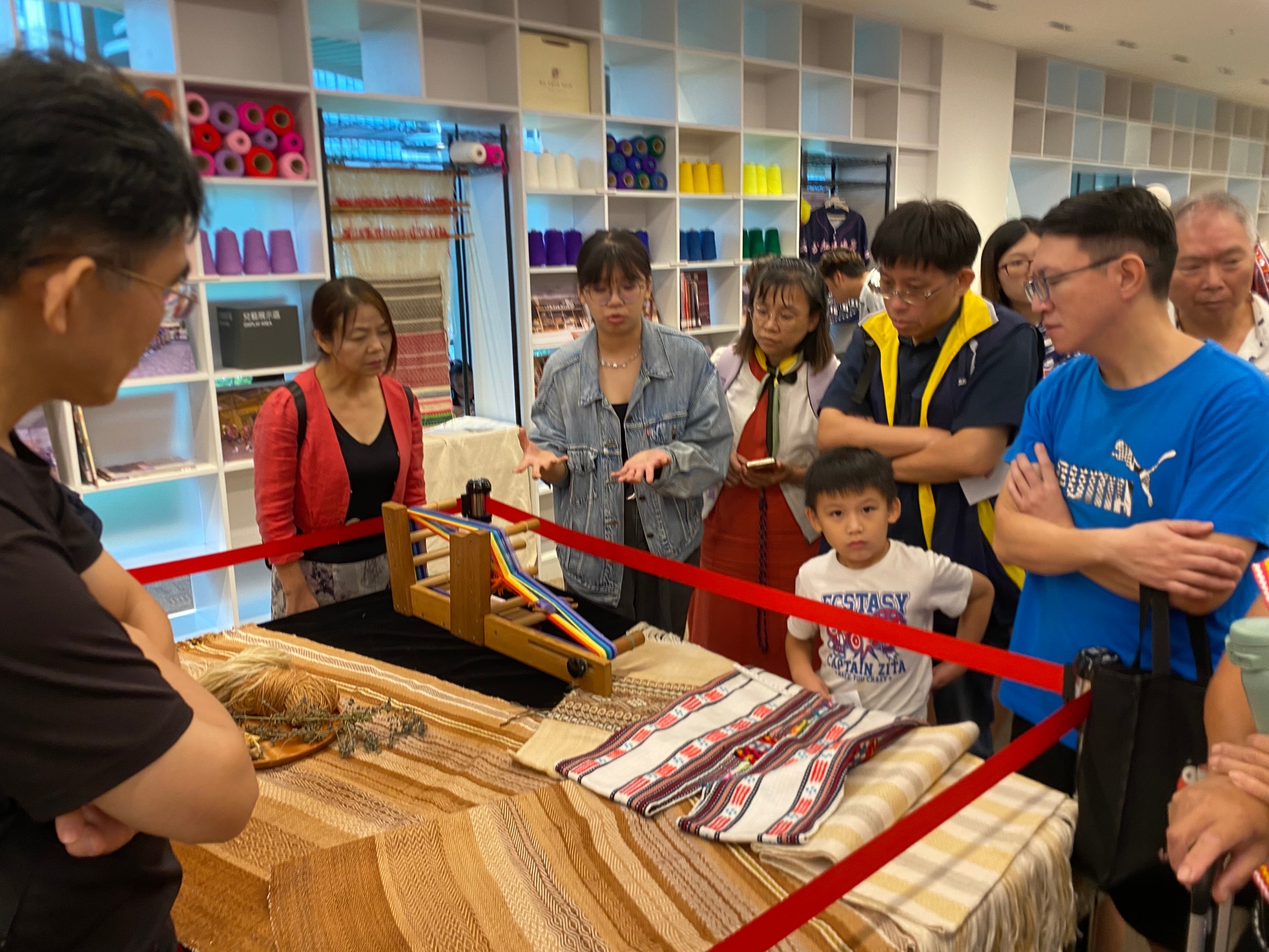 桃市圖、台科大攜手舉辦編織工藝展 邀民眾欣賞原民藝術之美 123654897 1