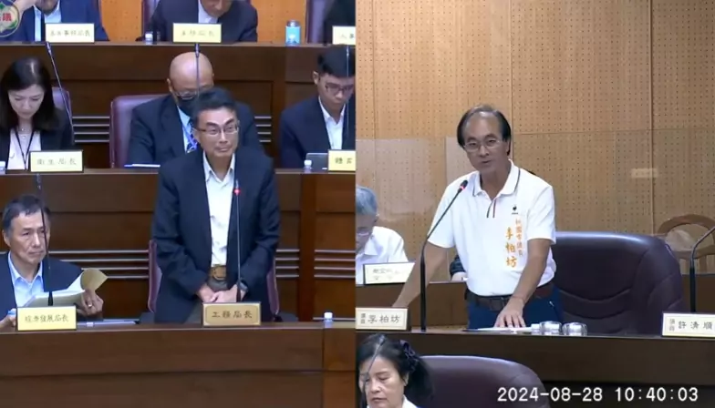 李柏坊促桃園檢討路口標線 張善政允諾於道安會報討論 李柏坊促桃園檢討路口標線 張善政允諾於道安會報討論