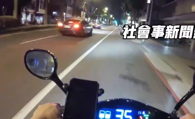 【有片】疑掛假車牌拒檢逃逸 桃市深夜警匪飛車追逐 1728963874740