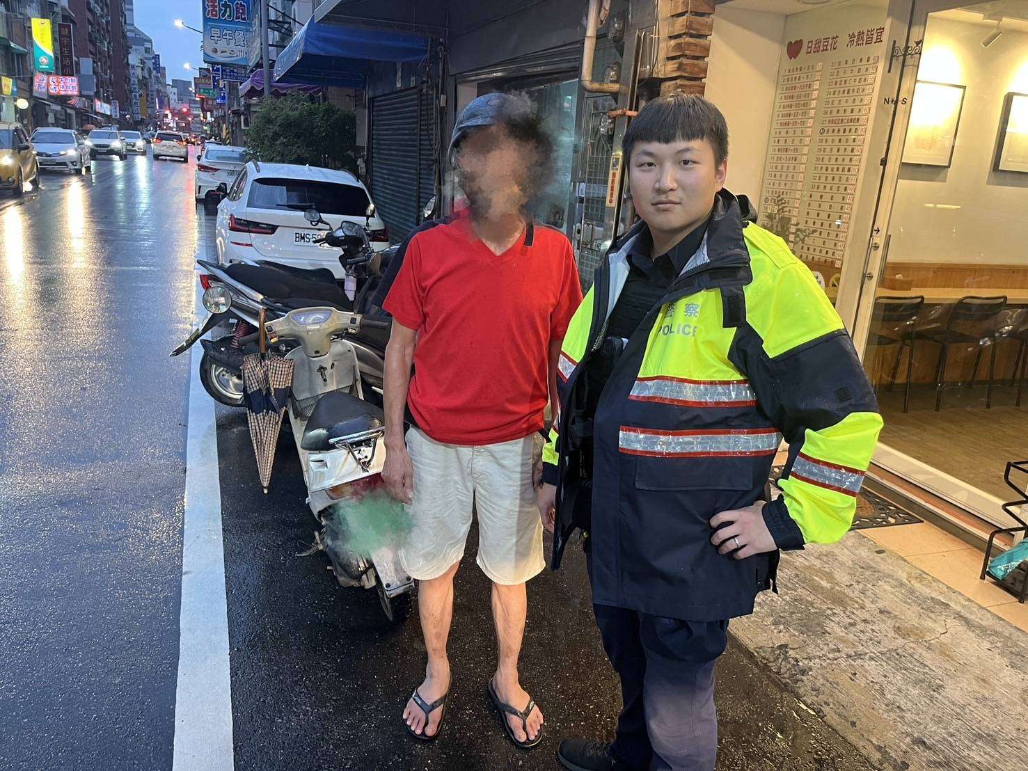 阿伯懷疑機車被偷急報案 桃警曝真相 1965582 0