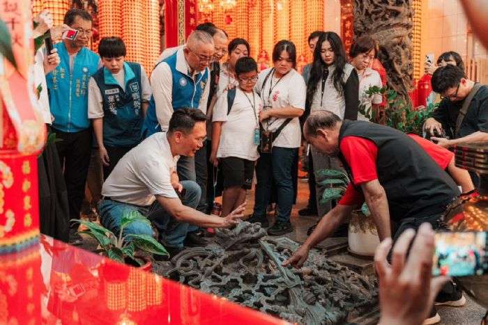 龍潭龍元宮展開改造工程 傳統工藝導入當代美學 20241005182751902