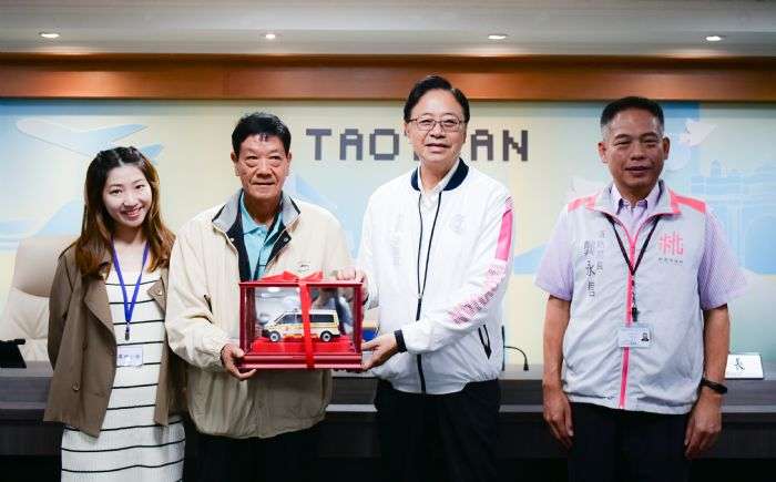 熱心民眾致力公益回饋社會 捐救護車造福桃園鄉親 20241009123934606