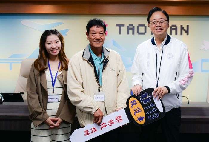 熱心民眾致力公益回饋社會 捐救護車造福桃園鄉親 20241009123938032