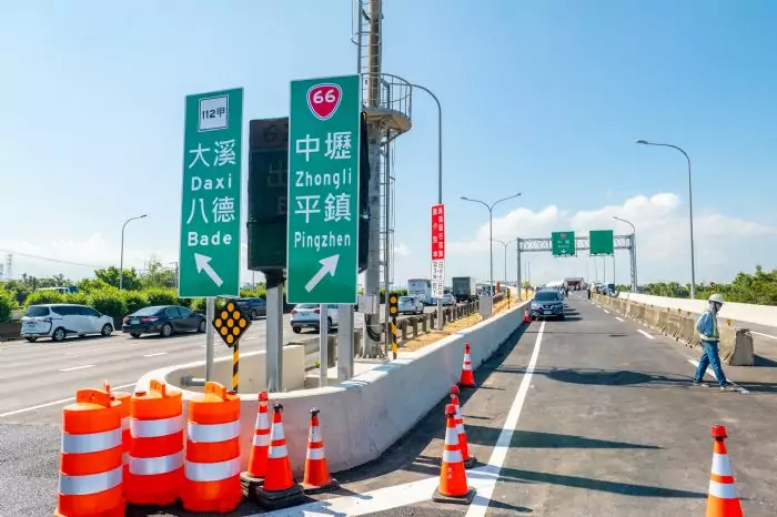 紓解當地塞車難題 國3大溪交流道「這匝道」通車了 20241014125628104