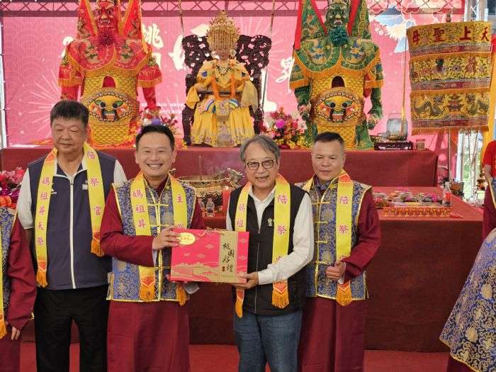 出席2024媽祖昇天祭 蘇俊賓感謝天上聖母庇佑桃園、連江縣 20241027161158540