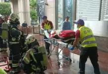 桃消興國分隊前進米堤大飯店 逼真演練提升火災應變能力 桃消興國分隊前進米堤大飯店 逼真演練提升火災應變能力