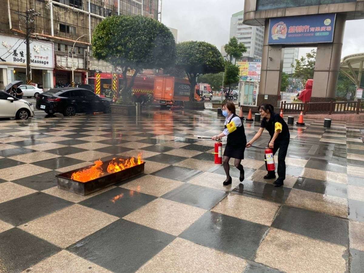桃消興國分隊前進米堤大飯店 逼真演練提升火災應變能力 2694043 0