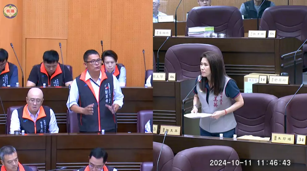 怒批道管中心成效不彰 謝美英:市府應建立平台督促管線單位 怒批道管中心成效不彰 謝美英:市府應建立平台督促管線單位