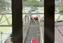 內壢火車站男子落軌 遭自強號撞擊身亡 內壢火車站男子落軌 遭自強號撞擊身亡