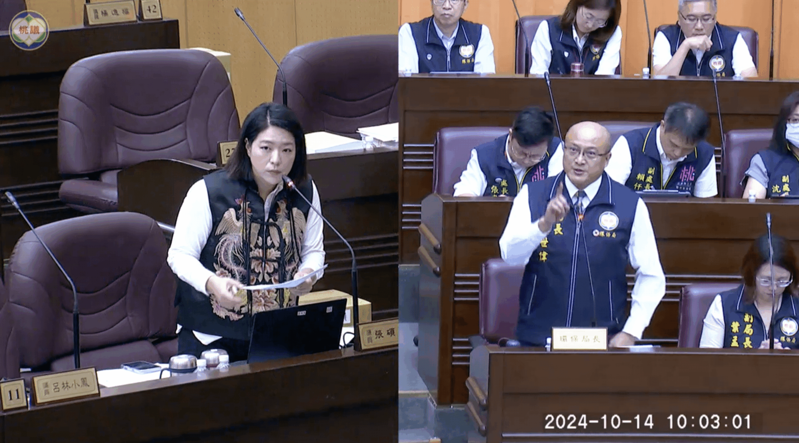 張碩芳肯定環保局靜桃計畫成效 籲納入桃園這些路段還靜於民