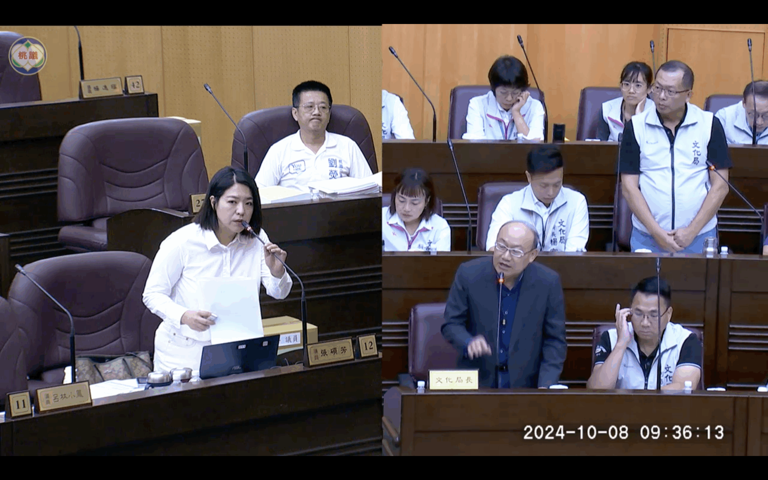 張碩芳關心桃園77藝文町營運狀況 籲文化局加強吸引人潮到訪