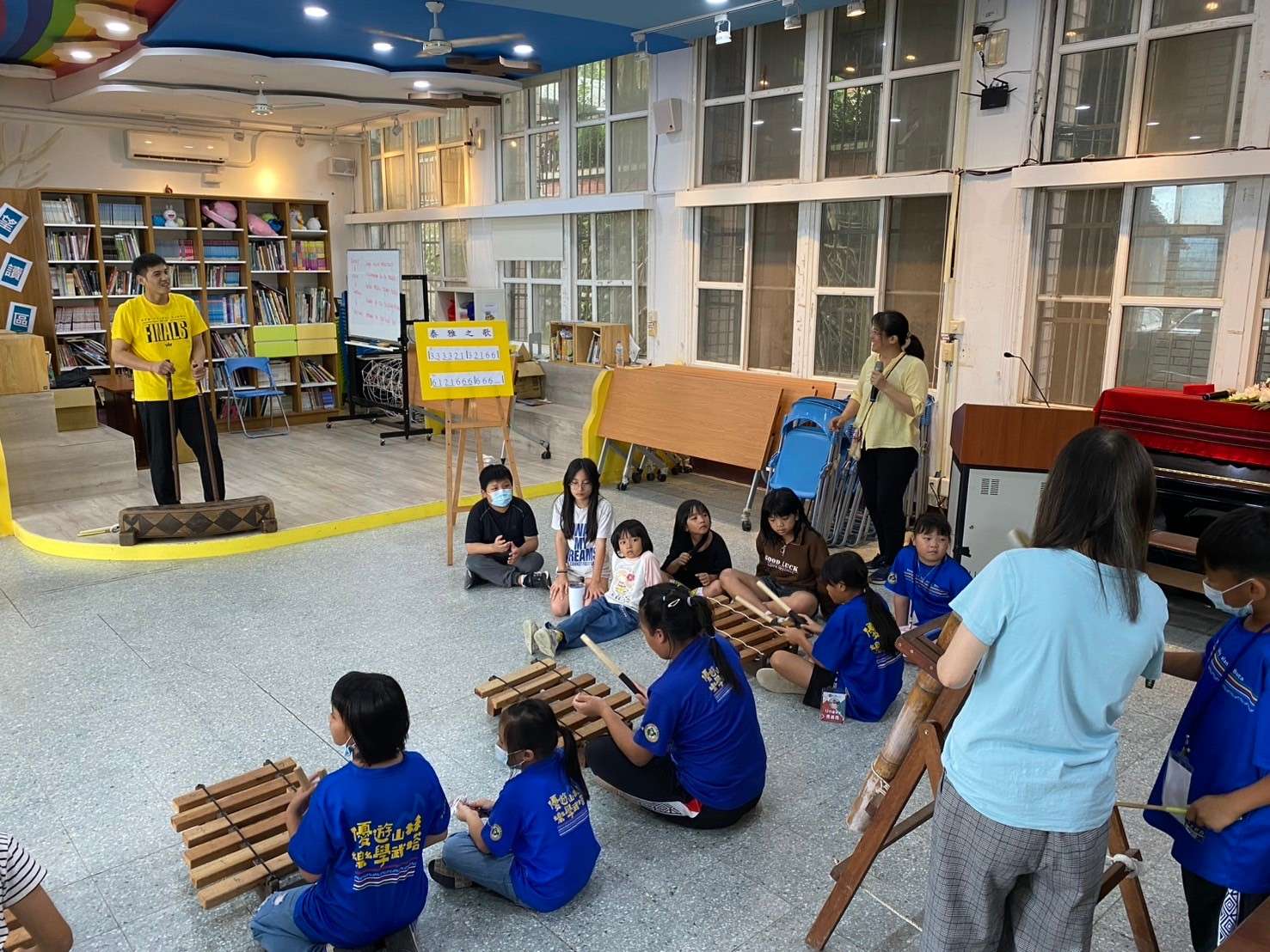 桃園長興國小攜手宜蘭武塔國小 學童共同交流泰雅族文化 87956 2