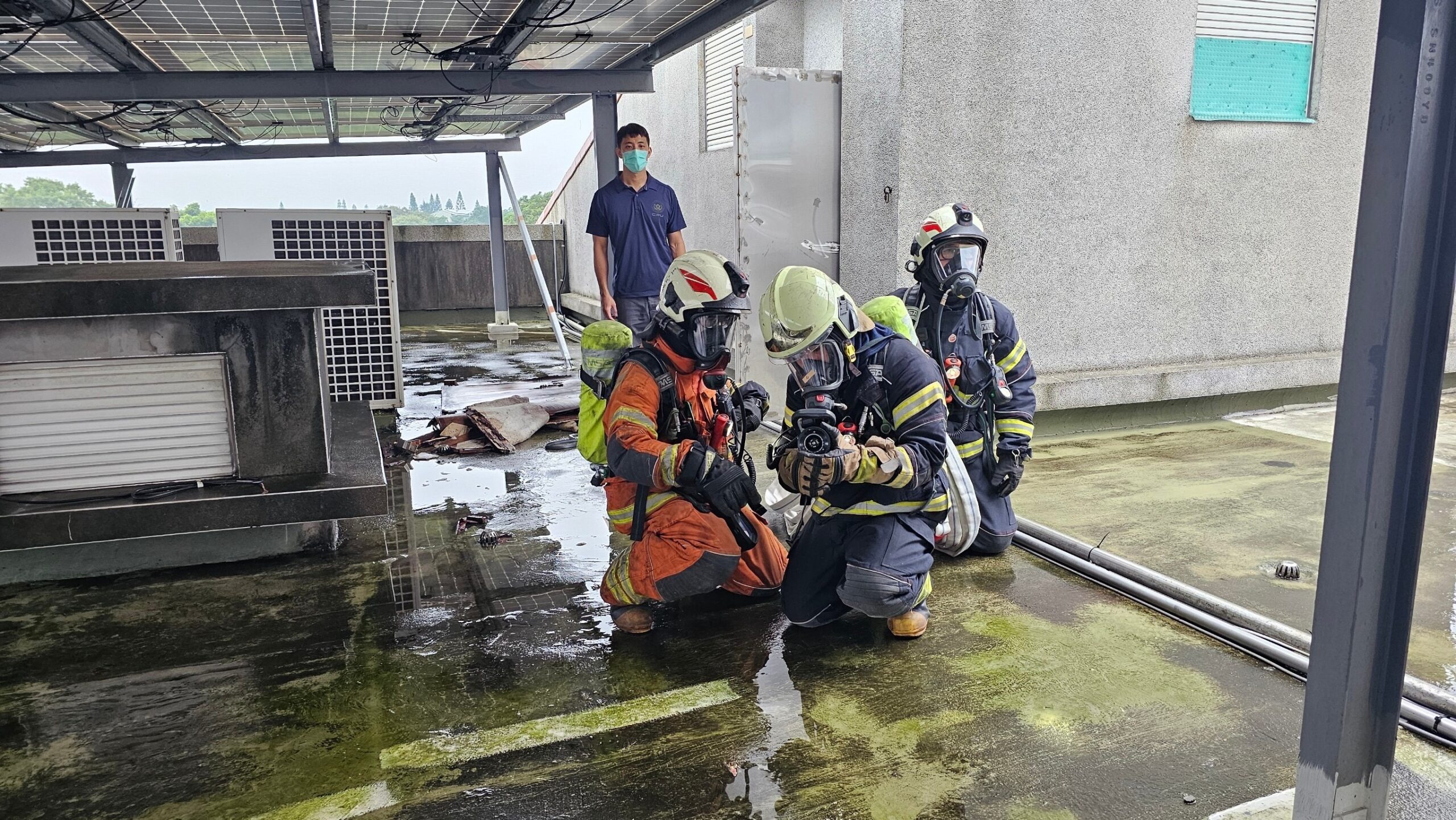 桃園消防第四大隊進行大型長照中心搶救演練 提升災害應變能力 S 11690071 0 scaled