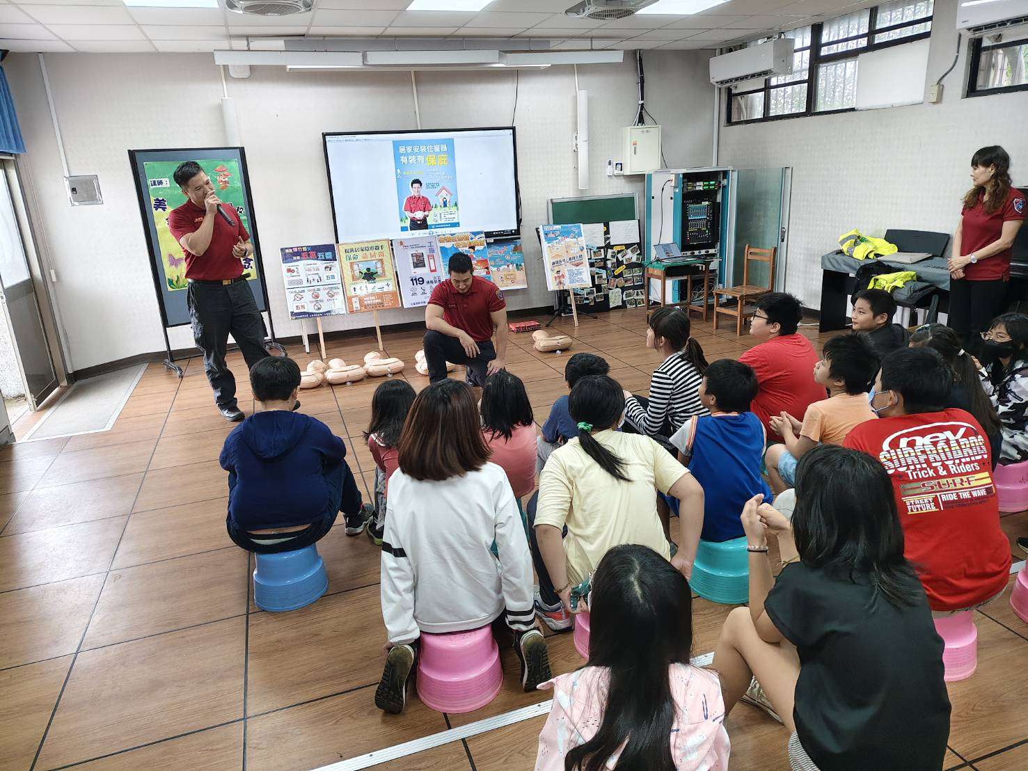桃消大溪分隊舉辦小小消防員宣導活動 防災觀念向下扎根 S 11985118 0