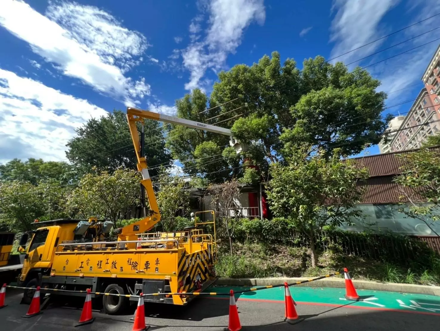 嚴防颱風衝擊 台電桃園區處進駐復興山區確保搶修能量 嚴防颱風衝擊 台電桃園區處進駐復興山區確保搶修能量