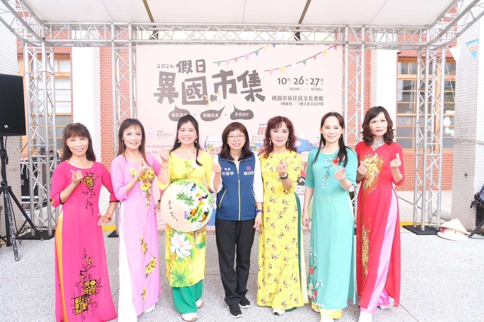 桃市新住民培力中心異國市集今明2日登場 打造豐富文化饗宴 S 21094462 0