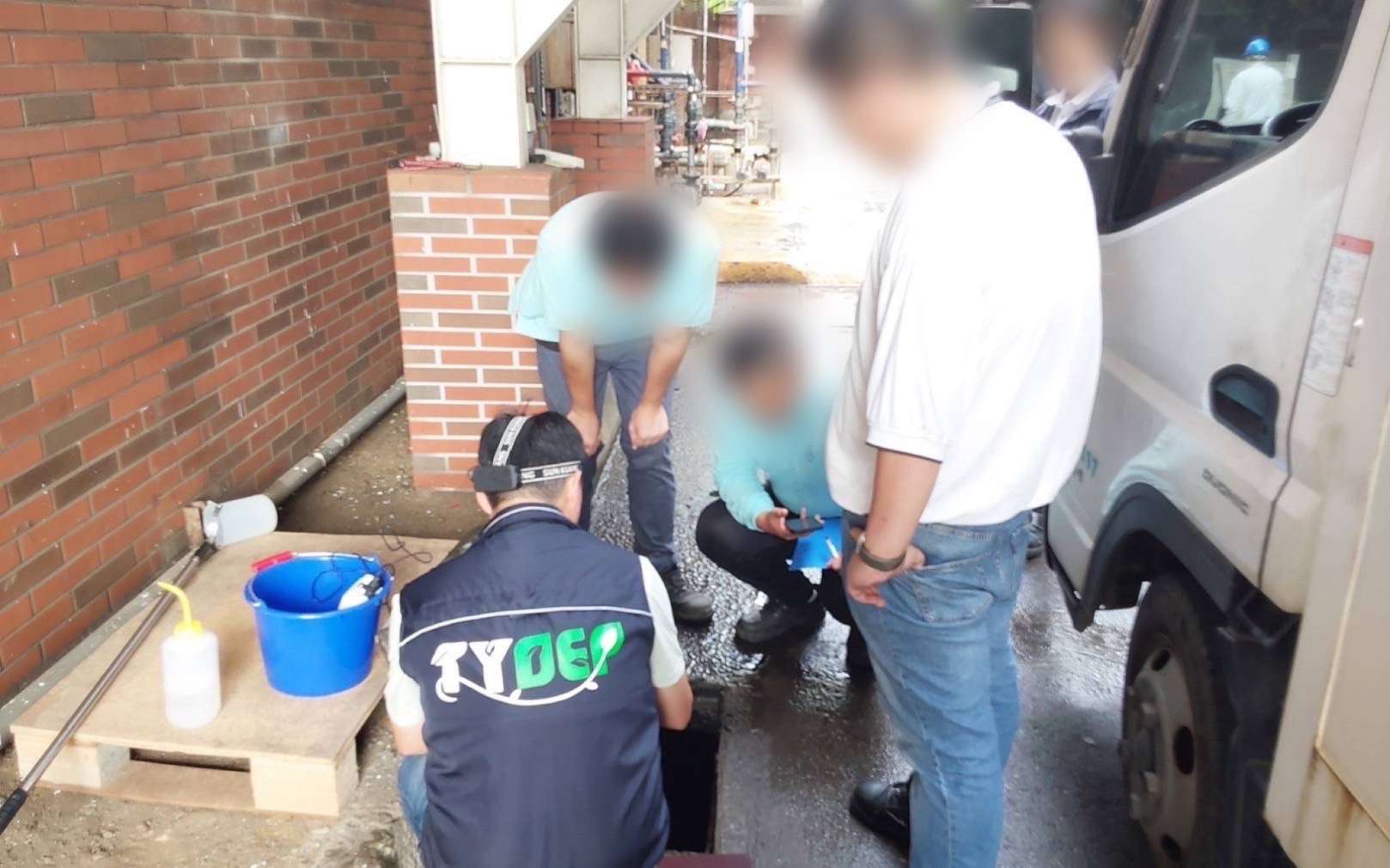 桃園環保局AI監測站立大功 揪出業者鹼性污水流進樹林溪 S 34119705 0