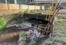 桃園環保局AI監測站立大功 揪出業者鹼性污水流進樹林溪