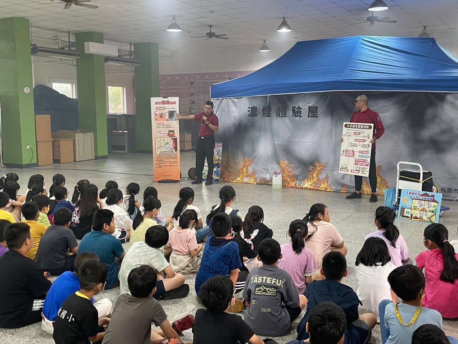 新坡消防分隊推廣防災知識進校園 4大體驗主題加強學子印象 S 39051345