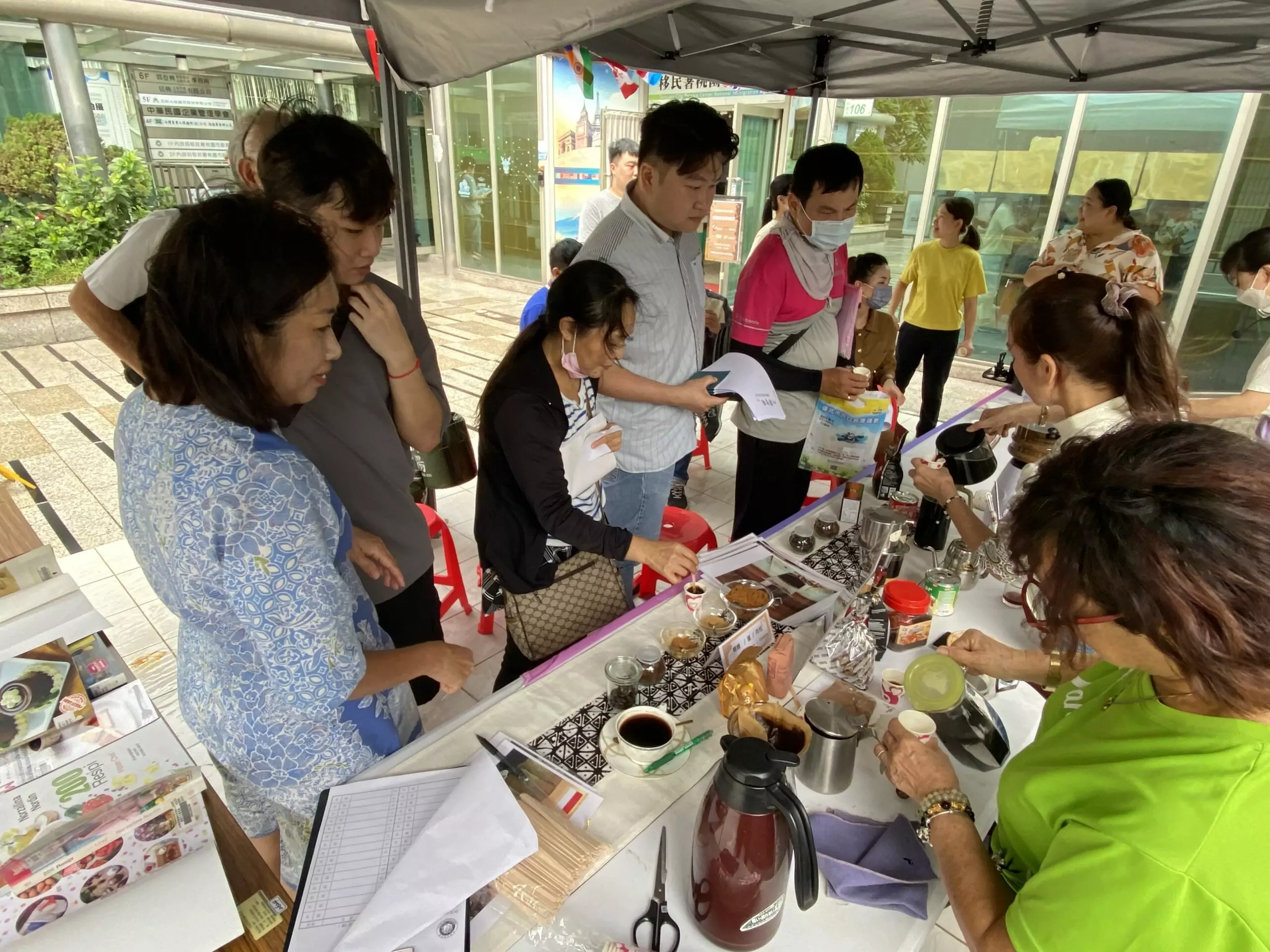 移民署桃園站舉辦咖啡多元文化展 新住民分享家鄉特色風味 移民署桃園站舉辦咖啡多元文化展 新住民分享家鄉特色風味