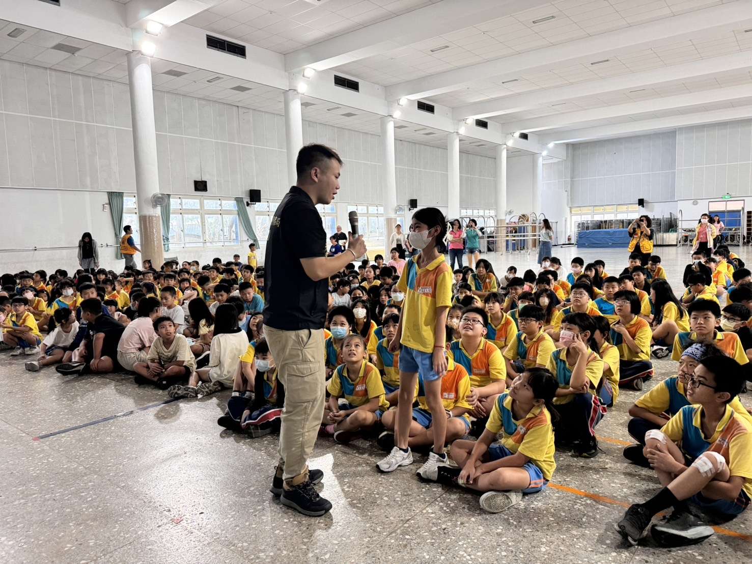 蘆竹警前進海湖國小反毒反詐 強化學童自保意識 S 53297213