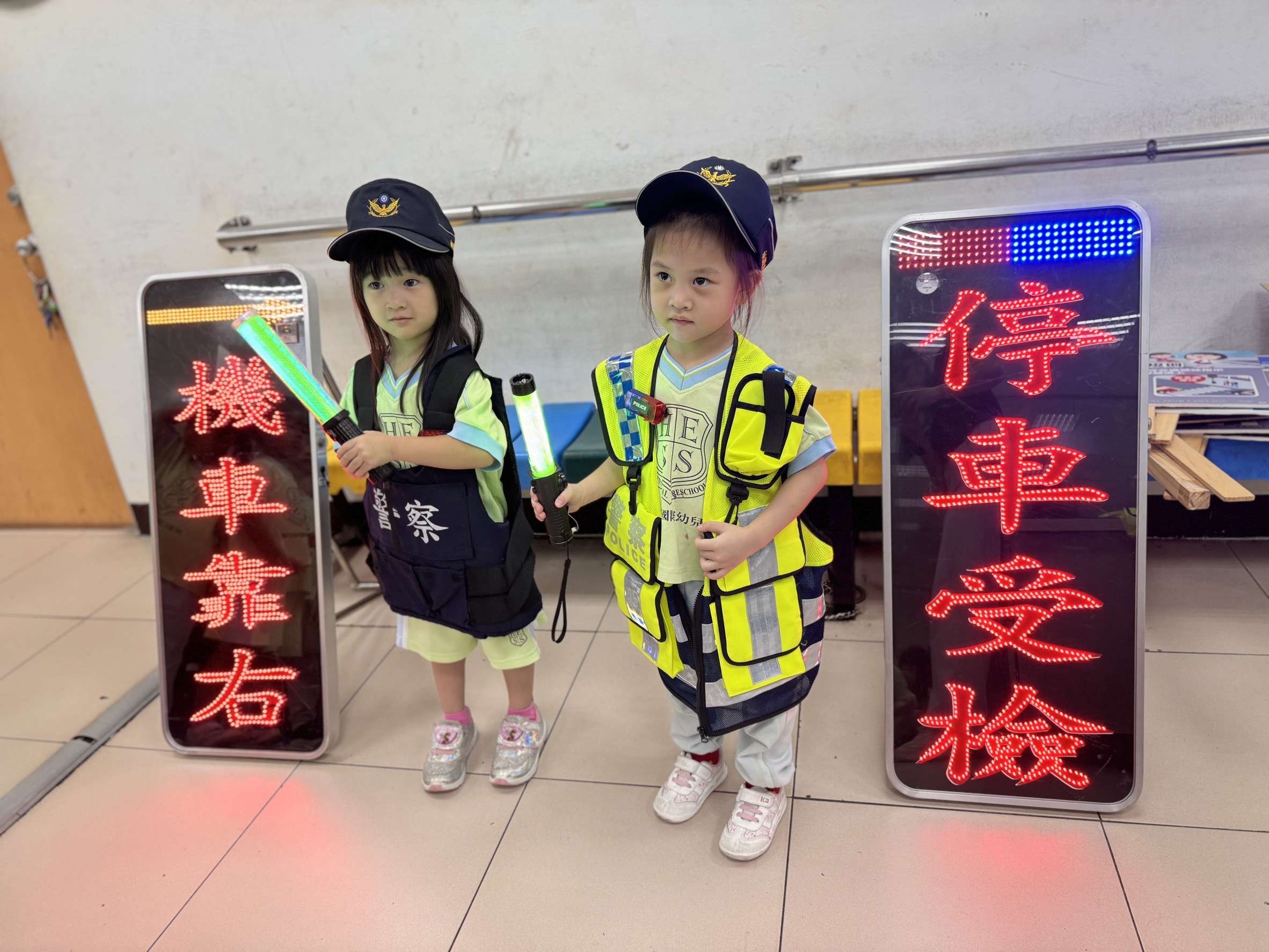 風禾日光幼兒園參訪桃園分局 互動中學習交安與防護知識 S 56295495
