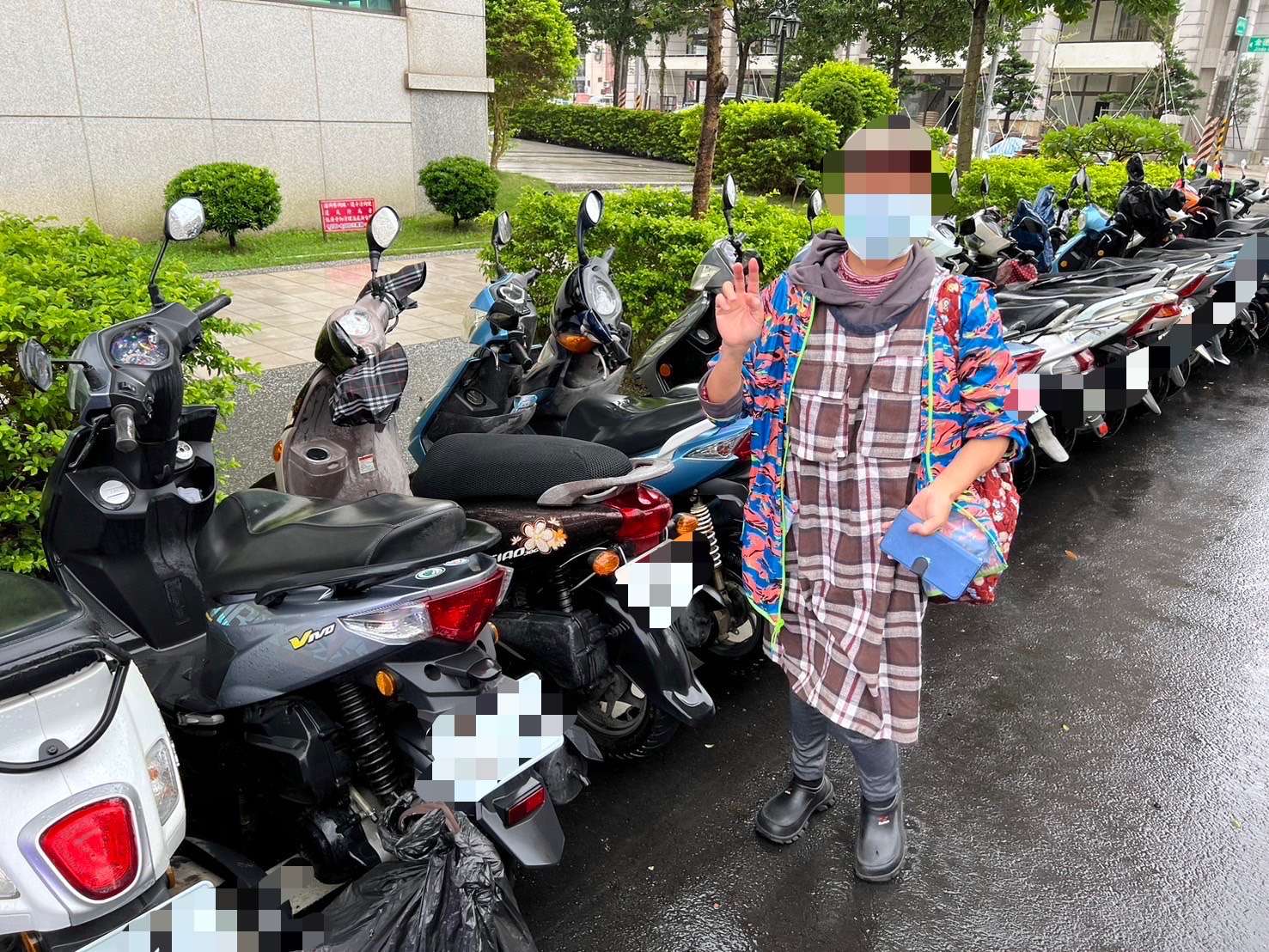 6旬婦以為機車被偷 楊梅警調電眼釐清真相 S 68894802 0