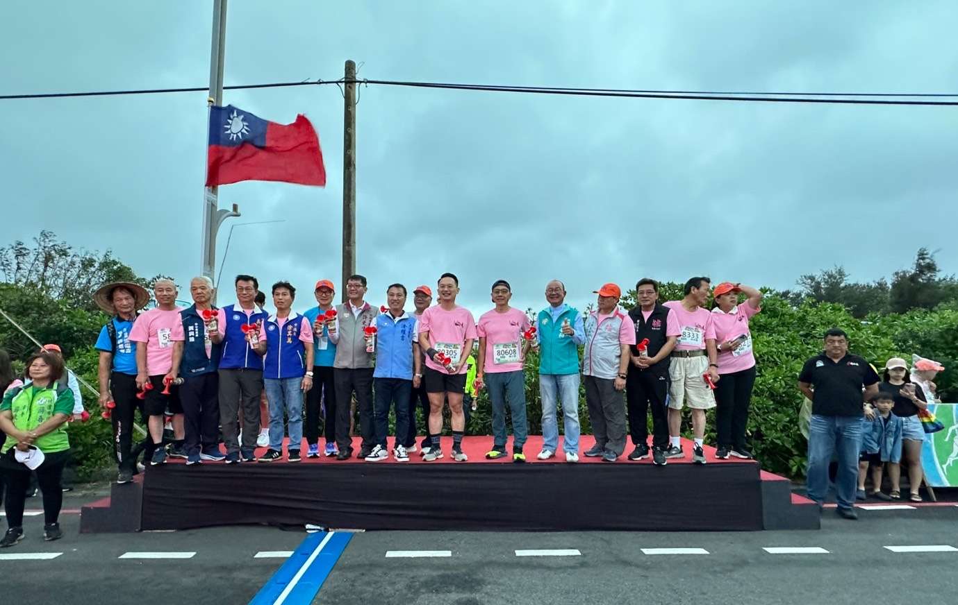 大觀盃海洋國際馬拉松竹圍漁港登場 吸引約5000跑者參加 S 8782108