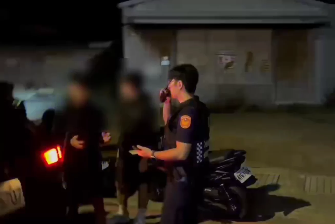 西濱猴子車聚競速 大園警出手了 西濱猴子車聚競速 大園警出手了