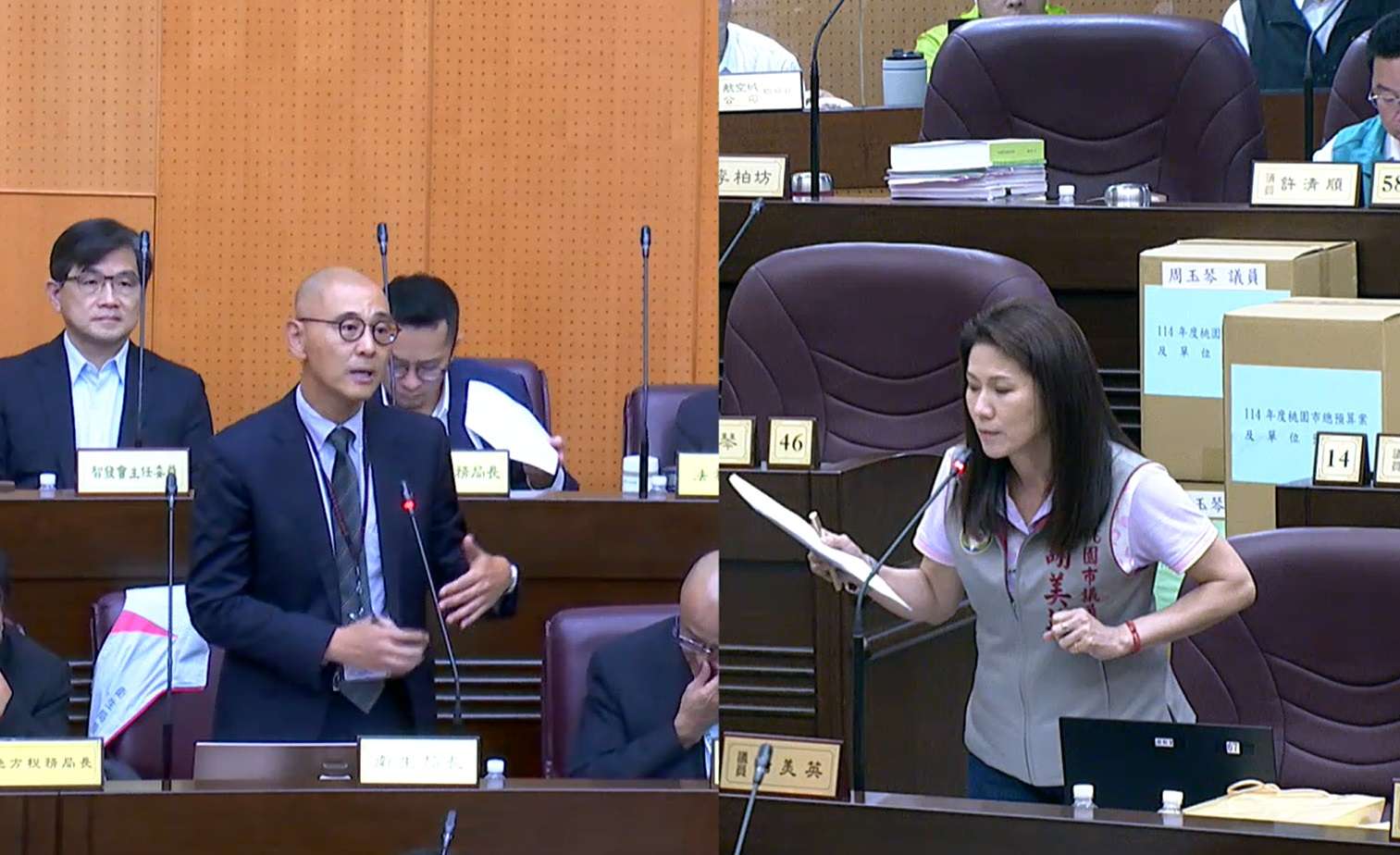 議員謝美英關心桃園市立醫院選址 衛生局長賈蔚曝進度 gs5f45