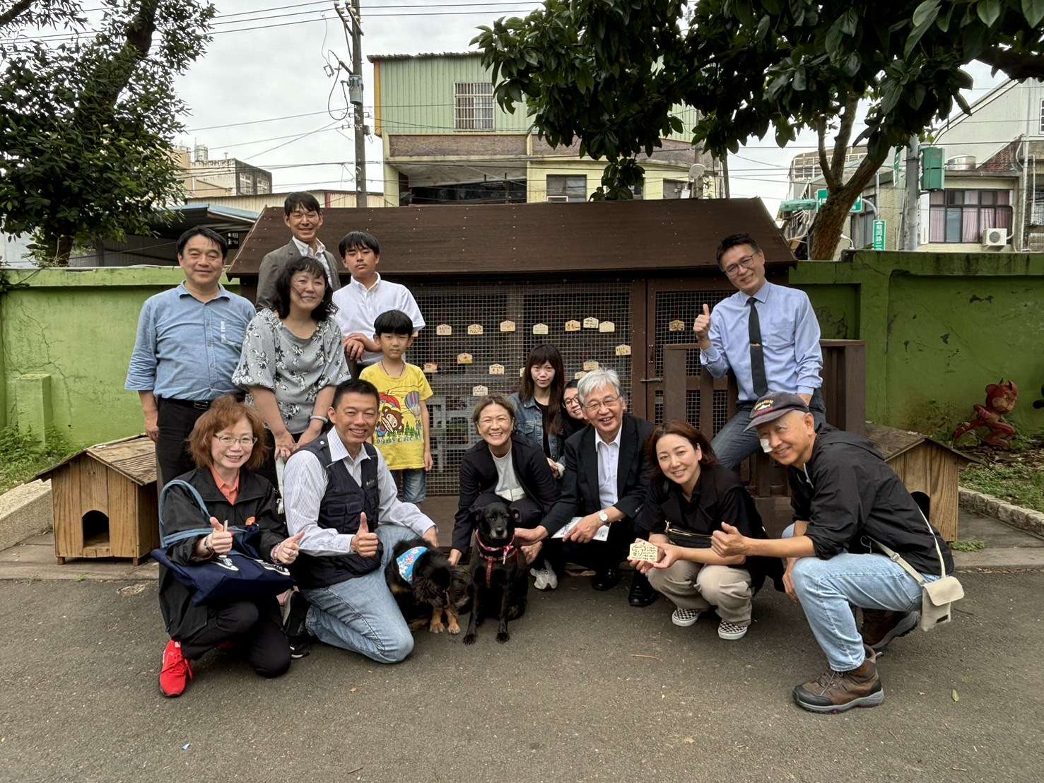 日本校園犬協會參訪桃市龍岡國小 交流校犬飼育經驗 109529 0