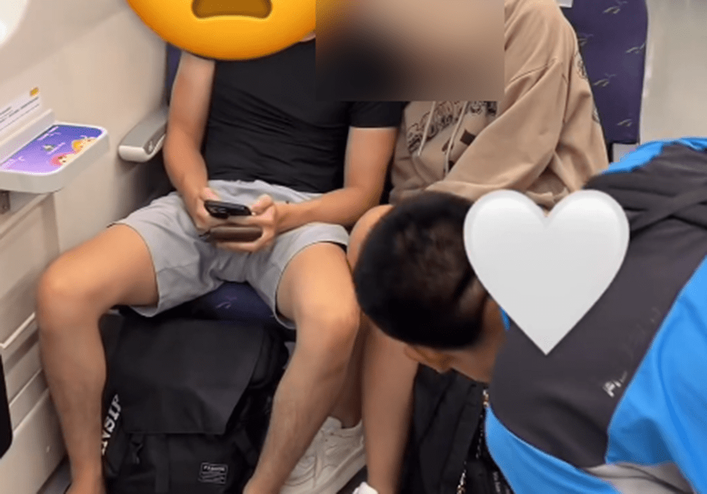 扯!機捷噁男當眾彎腰看女乘客下半身 網:不是初犯