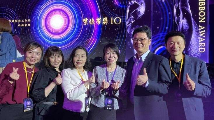 守護婦幼安全!桃檢李旻蓁獲紫絲帶獎肯定 123648798