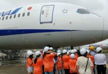 桃市2國小戶外教學攜手全日本空輸 學子深度探索航空業工作