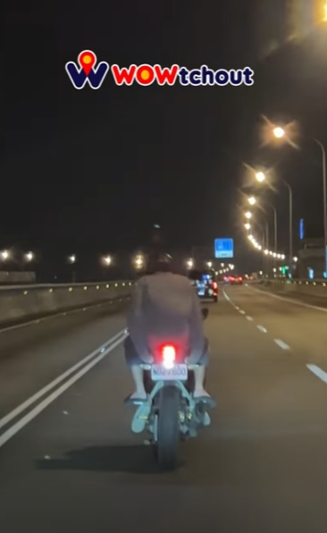 【有片】誇張!機車雙載闖國1高架 竟還逆向下匝道逃逸 1732946132322