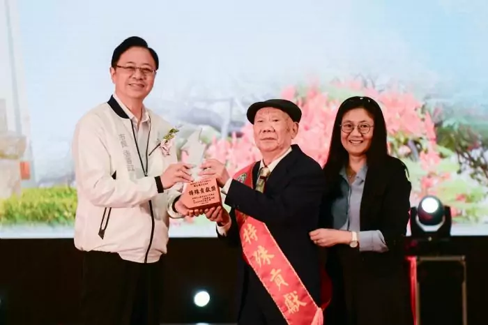 龍潭高中舉辦100周年校慶 張善政祝福校運昌隆 20241109135321294