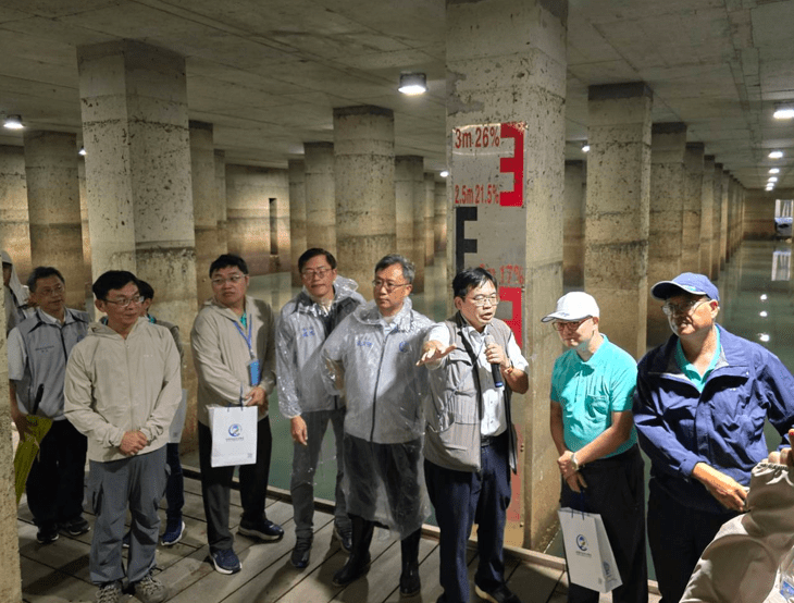 中央、地方攜手交流水利建設 桃市龍山滯洪池成多功能典範 3 4