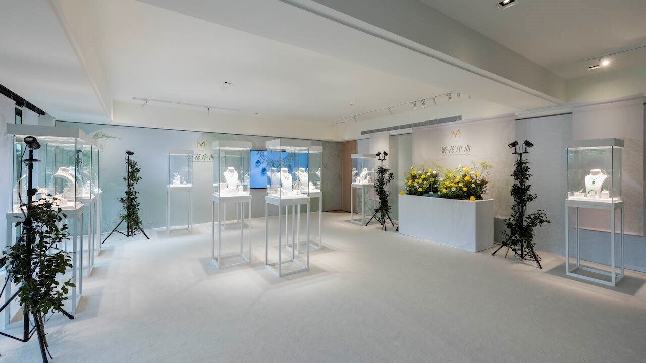 豪宅接待中心展出米蘭珠寶 鑑賞總價值高達18億