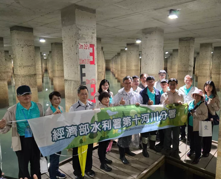 中央、地方攜手交流水利建設 桃市龍山滯洪池成多功能典範 中央、地方攜手交流水利建設 桃市龍山滯洪池成多功能典範