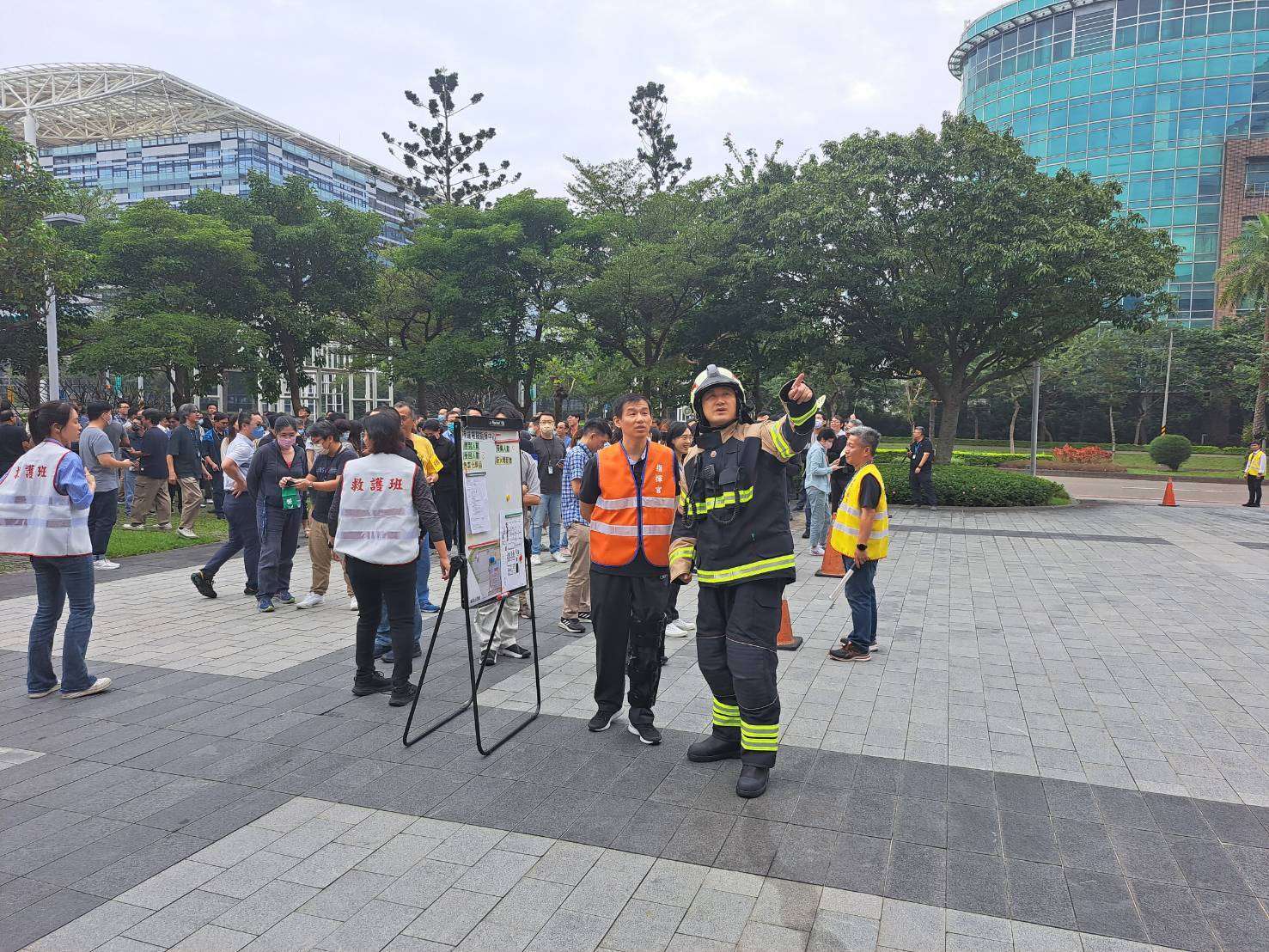 桃消坪頂分隊舉辦搶救演練 救災新利器首度亮相 973140 0