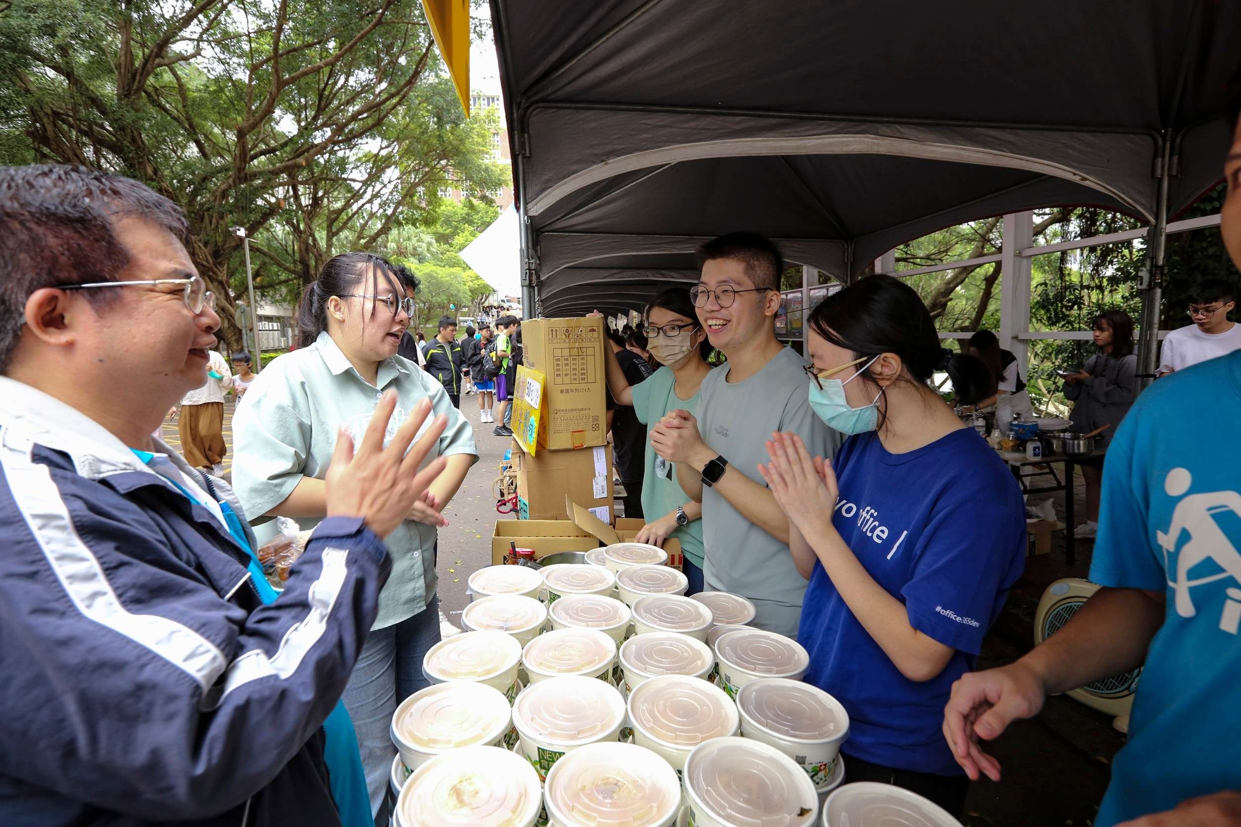長庚大學舉辦校運會 2000人齊路跑場面壯觀 IMG 2564