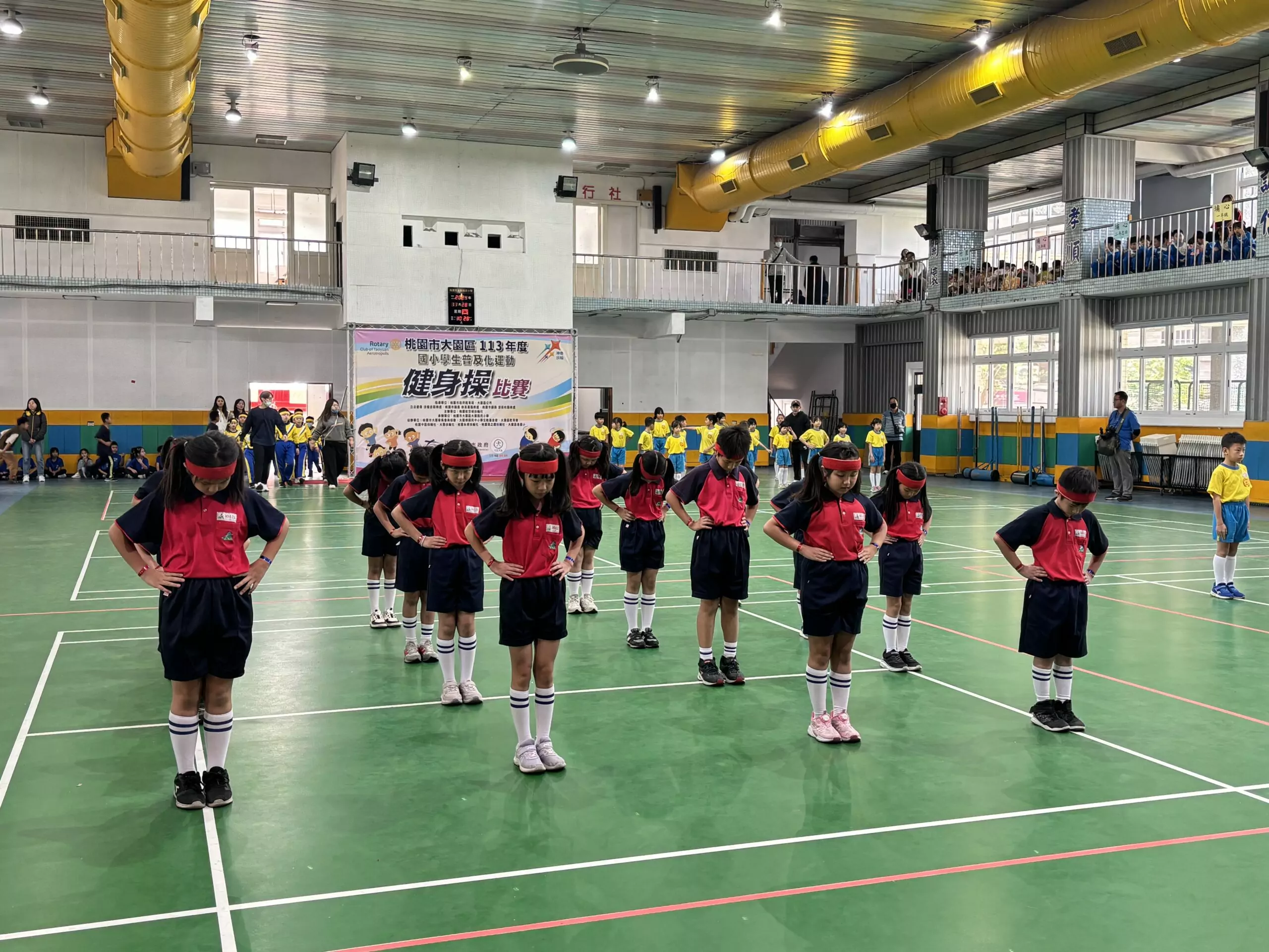 大園首辦健身操比賽 22隊學子展現青春活力 大園首辦健身操比賽 22隊學子展現青春活力