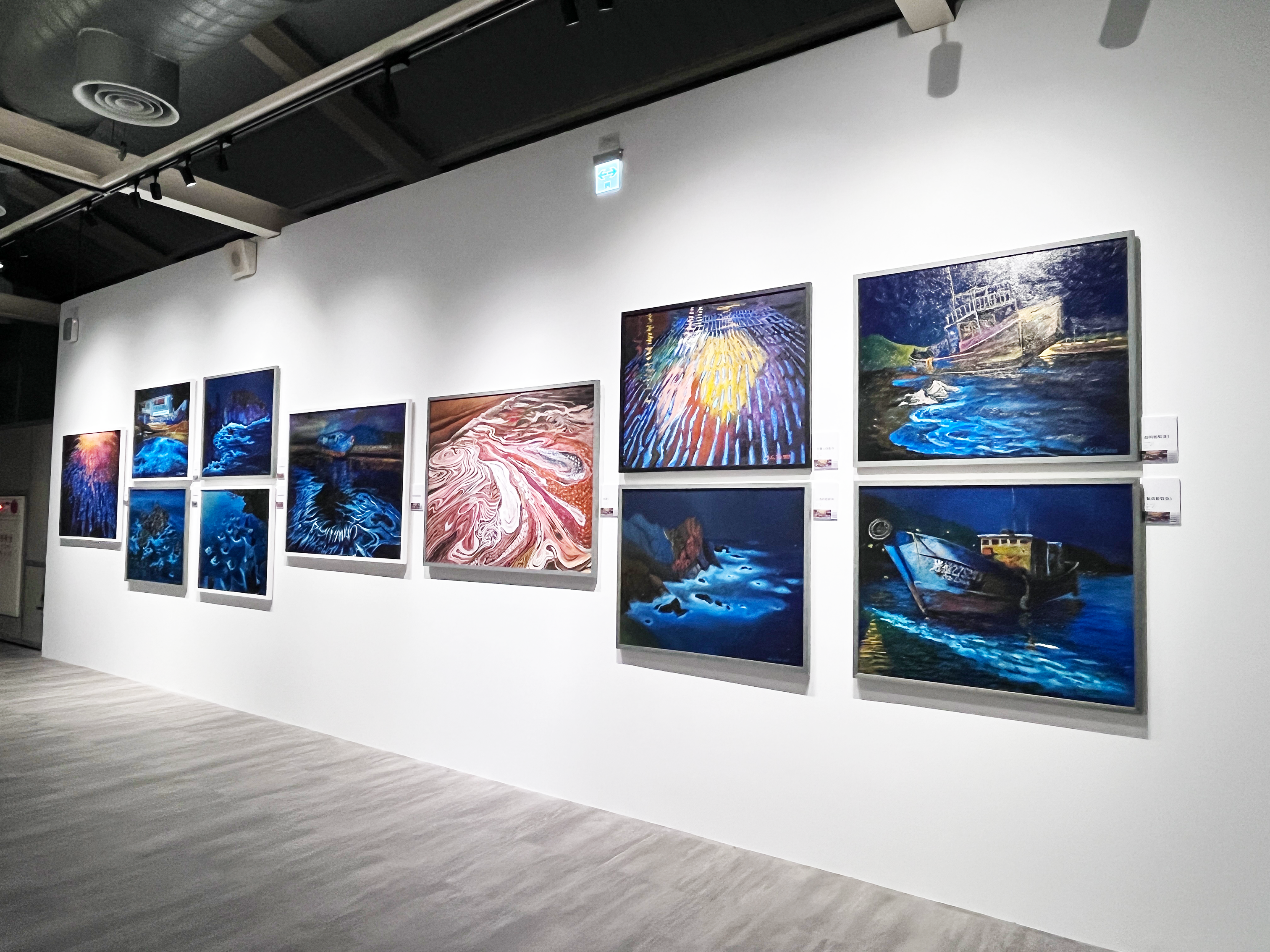曹松清創作展《島嶼‧藍眼淚》桃市中原文創園區登場 結合AR打造豐富觀展體驗 S 153092108 0